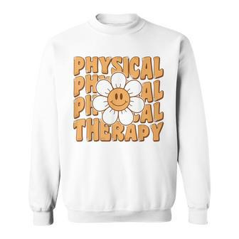 Retro Physical Therapy Physical Therapist Pt Month Sweatshirt - Seseable
