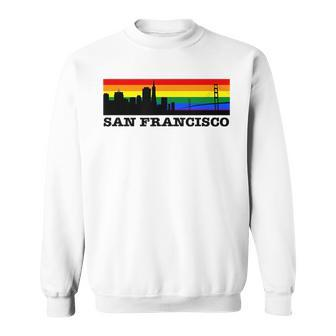 San Francisco Gay Pride Parade Gay Flag Unisex Sweatshirt | Mazezy