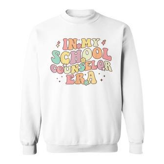 In My School Counselor Era Retro Back To School Counseling Sweatshirt | Mazezy UK