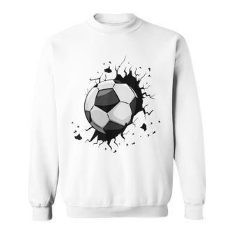 Soccer Players Soccer Team Graphic Sports Soccer Sweatshirt - Seseable