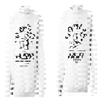 Soon To Be Daddy Est 2023 Happy Fathers Day Men Pregnancy Sweatshirt | Seseable FR