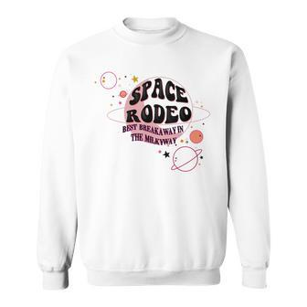 Space Cowgirl Outfit Space Rodeo 70S Costume For Women Top Sweatshirt | Mazezy