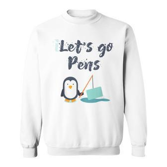 Sports 'S Lets Go Pens Hockey Penguins Sweatshirt | Mazezy
