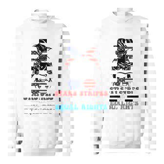 Stars Stripes And Equal Right Sweatshirt | Mazezy
