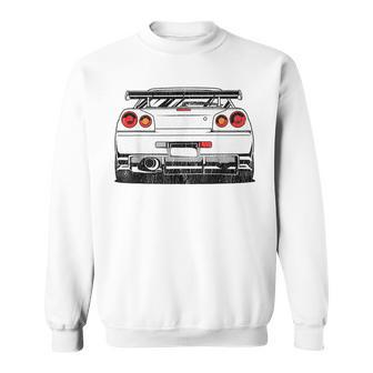 Street Racing Automotive Jdm Import Tuner Drift Car Racing Funny Gifts Sweatshirt | Mazezy