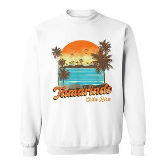 Tamarindo Costa Rica Beach Summer Vacation Sunset Palm Trees Costa Rica Funny Gifts Sweatshirt | Mazezy DE