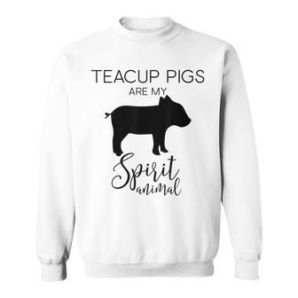 Teacup Pig Spirit Animal J000488 Sweatshirt | Mazezy