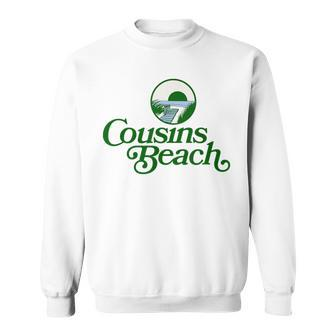 The Summer I Turned Pretty Cousins Beach Graphic Gray Gray Funny Gifts Sweatshirt | Mazezy