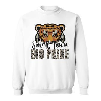 Tigers School Sports Fan Team Spirit Football Leopard Sweatshirt | Mazezy
