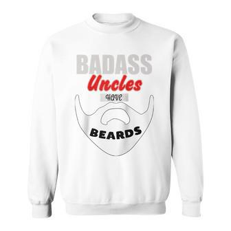 Uncles Gifts Uncle Beards Men Bearded Sweatshirt | Mazezy DE