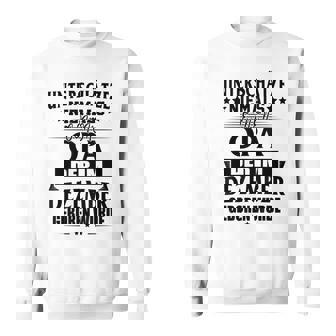 Never Underestimate Grandpa Who Was Born In December Sweatshirt | Mazezy