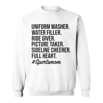 Uniform Washer Water Filler Sweatshirt - Seseable