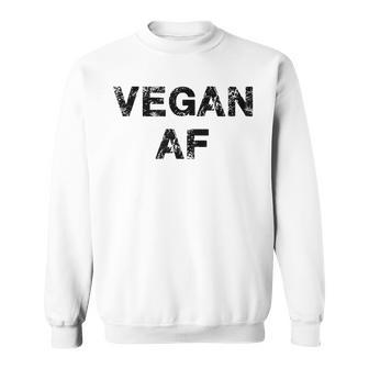 Vegan Af Vegan Sweatshirt | Mazezy