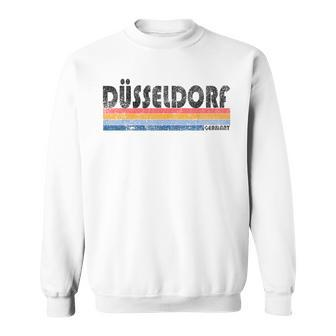 Vintage 1980S Style Dusseldorf Germany Sweatshirt | Mazezy