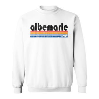 Vintage 80S Style Albemarle Nc Sweatshirt | Mazezy