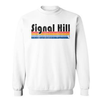 Vintage 80S Style Signal Hill Ca Sweatshirt | Mazezy