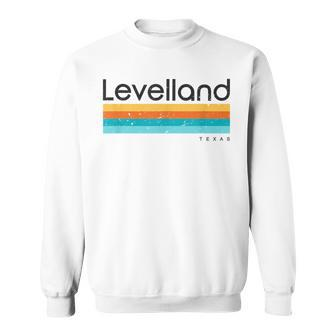 Vintage Levelland Tx Texas Usa Retro Sweatshirt | Mazezy DE