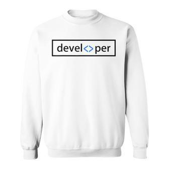 Web Developer Full Stack Programmer Coding Sweatshirt | Mazezy