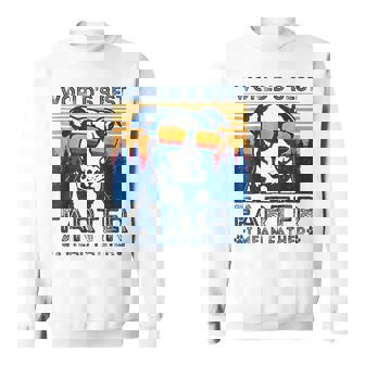 Worlds Best Farter I Mean Father Best Dad Ever Cool Dog Sweatshirt - Thegiftio