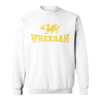 Wrexham Wales Soccer Jersey Welsh Red Dragon For Men Kids Soccer Funny Gifts Sweatshirt | Mazezy