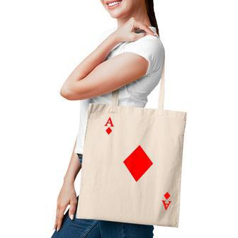 Ace Of Diamond Deck Of Cards Halloween Costume Tote Bag | Mazezy