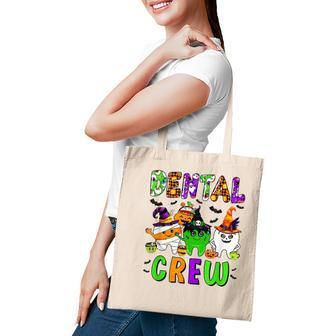 Cute Dental Crew Trick Or Th Halloween Spooky Th Tote Bag | Mazezy