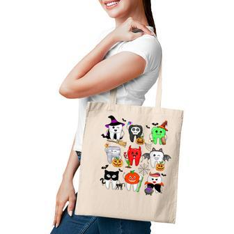 Funny Th Halloween Dental Assistant Spooky Dentist Tote Bag | Mazezy