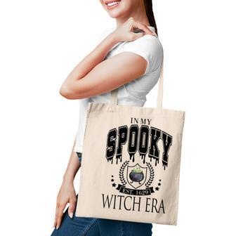 In My Spooky Witch Era Happy Halloween Trick Or Treat Happy Halloween Funny Gifts Tote Bag | Mazezy