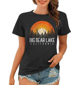 Big Bear Lake California Ca Vintage 70S 80S Retro Gift Women T-shirt | Mazezy
