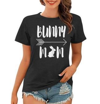 Bunny Mom Funny Rabbit Mum Gift For Women Women T-shirt | Mazezy