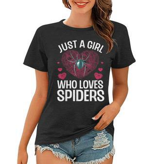 Cool Spider Design For Women Girls Tarantula Spider Lover Women T-shirt | Mazezy