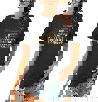 I Don’T Coparent With The Government American Flag Government Funny Gifts Women T-shirt | Mazezy