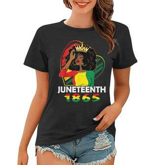 Junenth Women African American Black Women Queen Women T-shirt - Thegiftio UK