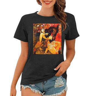 Married By Satan Halloween Monster Vintage Horror Movie Women T-shirt | Mazezy