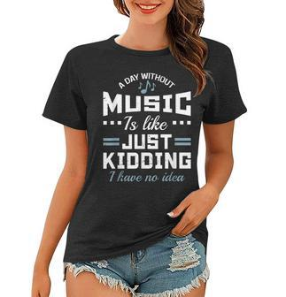 Music Theory Musician Music Teacher Funny Rock Women T-shirt - Thegiftio UK