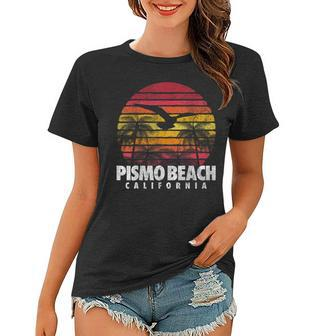 Pismo Beach Vintage California Retro Sunset Men Women Gift California Gifts And Merchandise Funny Gifts Women T-shirt | Mazezy
