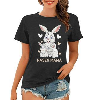 Rabbit Mum Design Cute Bunny Outfit For Girls Gift For Women Women T-shirt | Mazezy