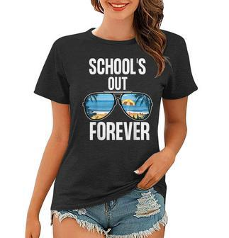 Schools Out Forever Senior 2021 Last Day Of School Women T-shirt | Mazezy