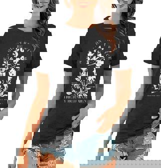 They Didn't Burn Witches They Burned Halloween Cat Women T-shirt | Mazezy