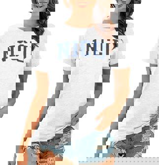 Nicu Nurse Varsity Style Women T-shirt | Mazezy