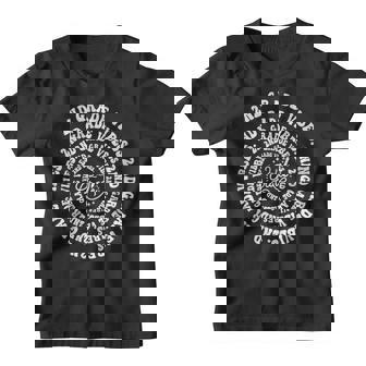 2Nd Grade Vibes Spiral Groovy Vintage First Day Of School Groovy Gifts Youth T-shirt | Mazezy