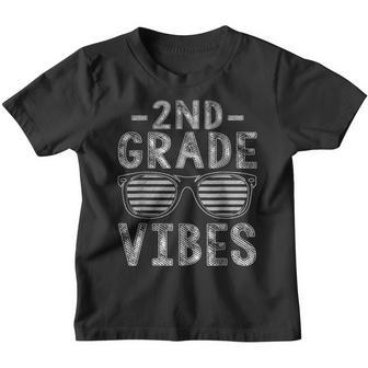 Back To School 2Nd Grade Vibes Second Grade Teacher Student Teacher Gifts Youth T-shirt | Mazezy