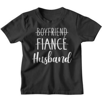 Boyfriend Fiancé Husband For Wedding And Honeymoon  Youth T-shirt