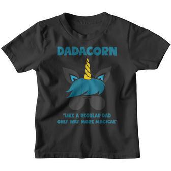 Dadacorn Like A Regular Dad Only Way More Magical Men Boy Youth T-shirt - Thegiftio UK