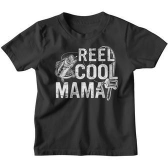 Distressed Reel Cool Mama Fishing Mothers Day Gift For Womens Gift For Women Youth T-shirt | Mazezy DE