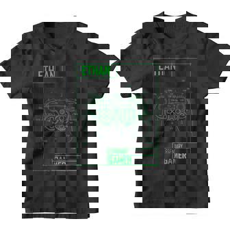 Ethan Legendary Gamer Personalized Name Gift Youth T-shirt | Mazezy