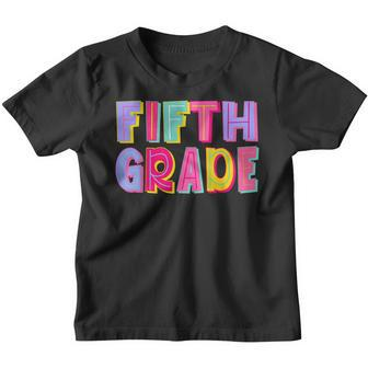 Fifth Grade Vibes - 5Th Grade Team Retro 1St Day Retro Gifts Youth T-shirt | Mazezy