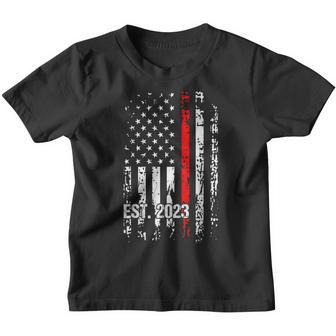 Firefighter Graduation 2023 Fire Academy Exam Gift Youth T-shirt - Thegiftio UK