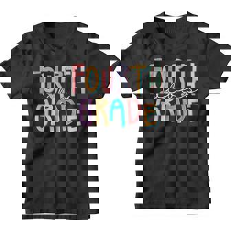 Fourth Grade Vibes 4Th Grade Team 1St Day Of School Youth T-shirt | Mazezy