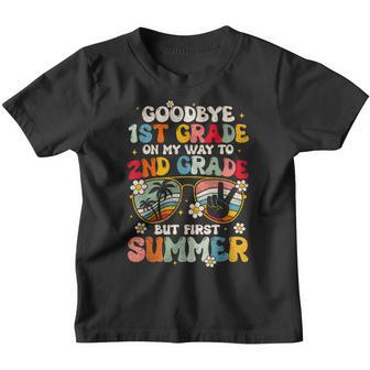 Goodbye 1St Grade Graduation To 2Nd Grade Hello Summer Kids Youth T-shirt - Thegiftio UK